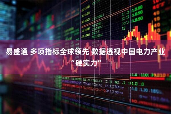 易盛通 多项指标全球领先 数据透视中国电力产业“硬实力”
